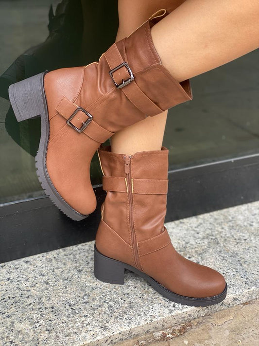 Stivaletto JH21-105 Camel